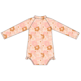 Blush Meadow LS Swimsuit