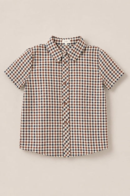 James Shirt in Chestnut