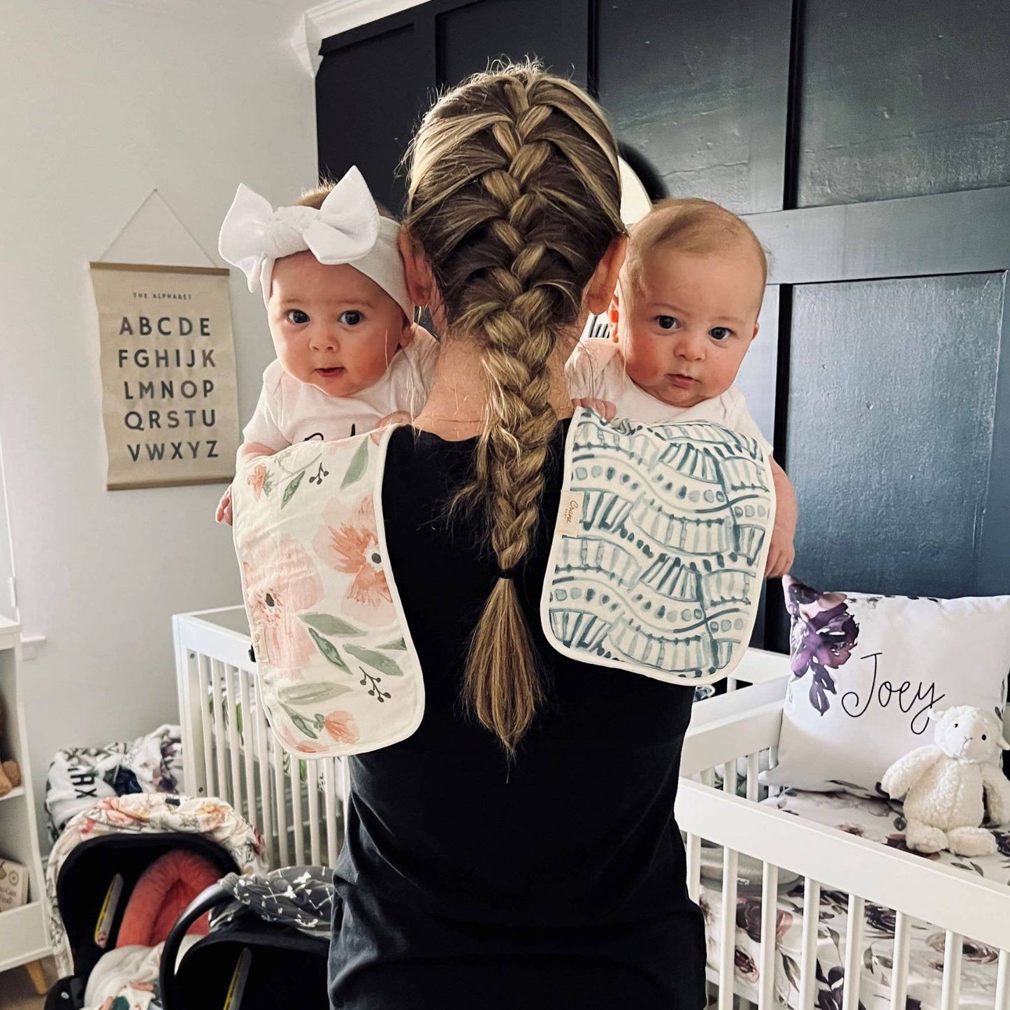 Burp Cloth Set - Parker