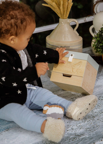 Wooden Musical Souvenir Box - Ocean