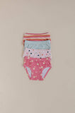 Girl's Bamboo Underwear: Beach Wave