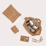 Indi Diaper Backpack in Camel, Large