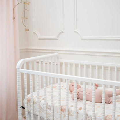 Fitted Crib Sheet - Violet