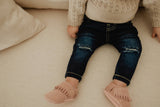 babysprouts - Knit Sweater Romper in Beige