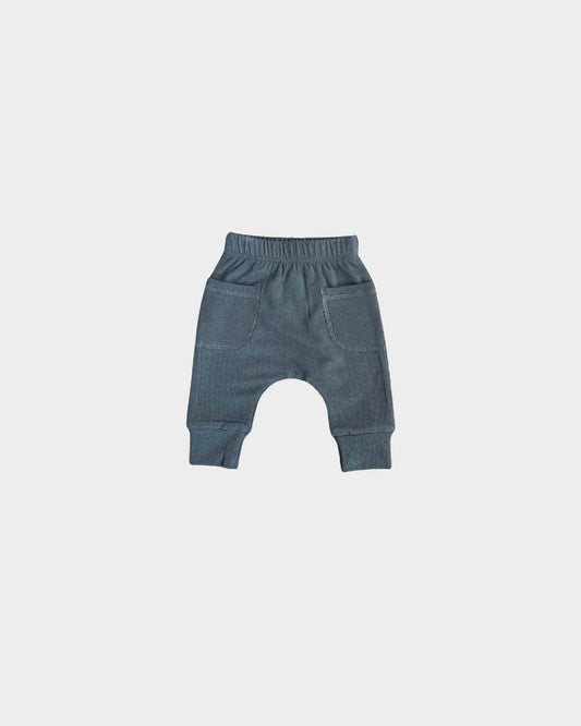 babysprouts - Baby Pocket Pants - Gray Wash