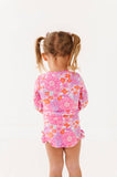 Bright Floral: ONE-PIECE Rashguard