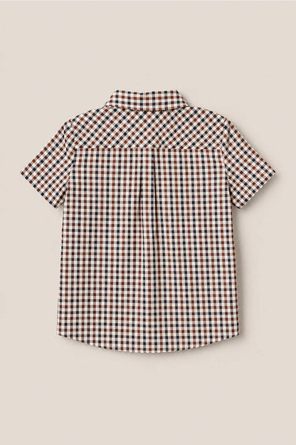 James Shirt in Chestnut