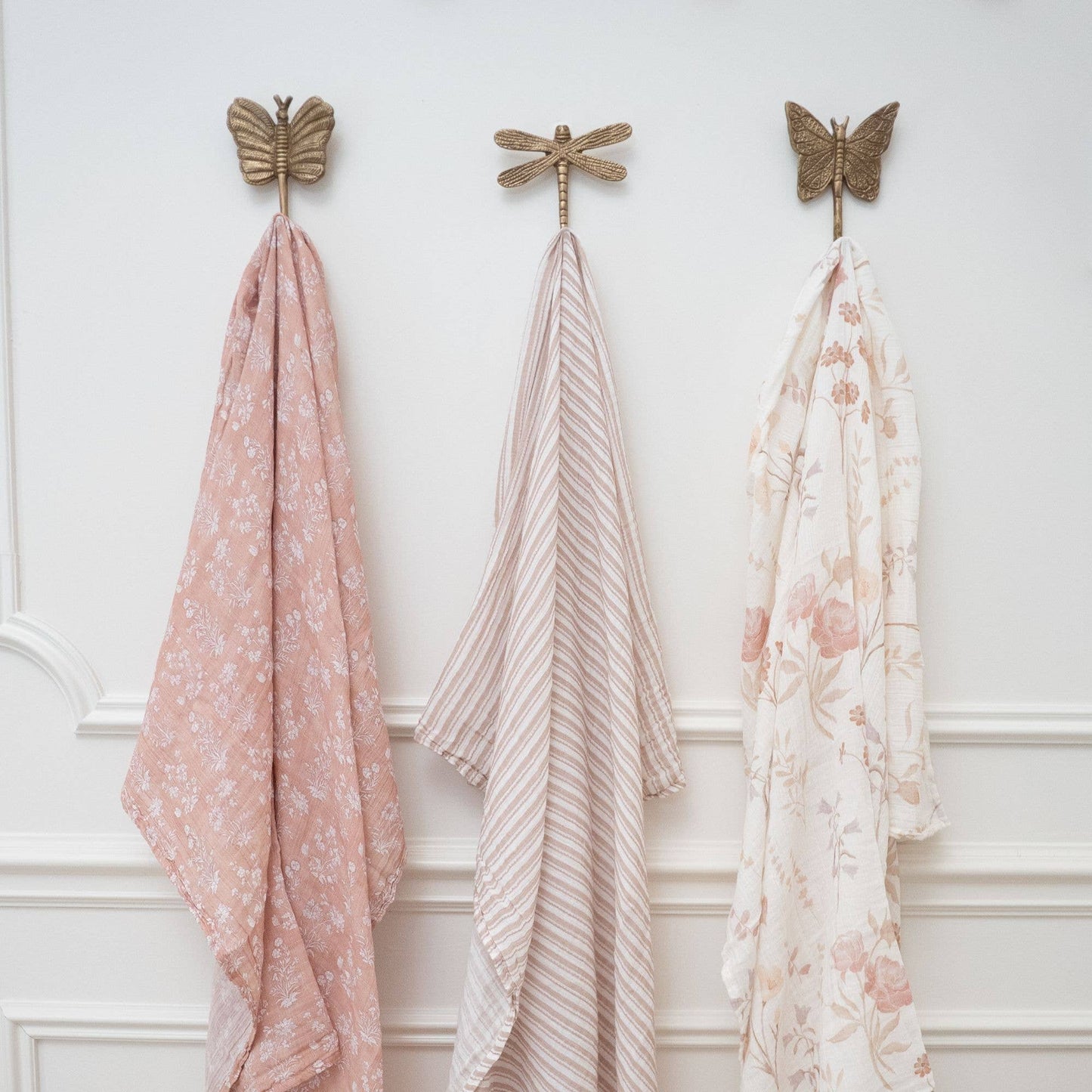 Muslin Swaddle Set - Violet