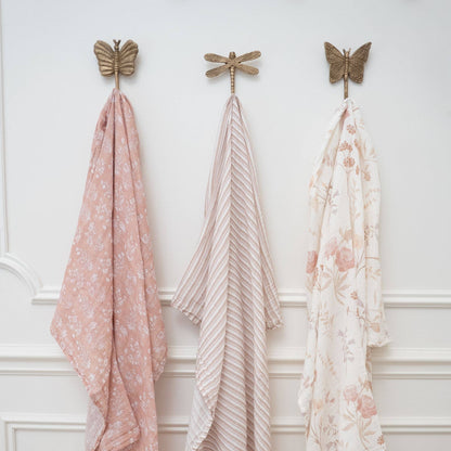 Muslin Swaddle Set - Violet