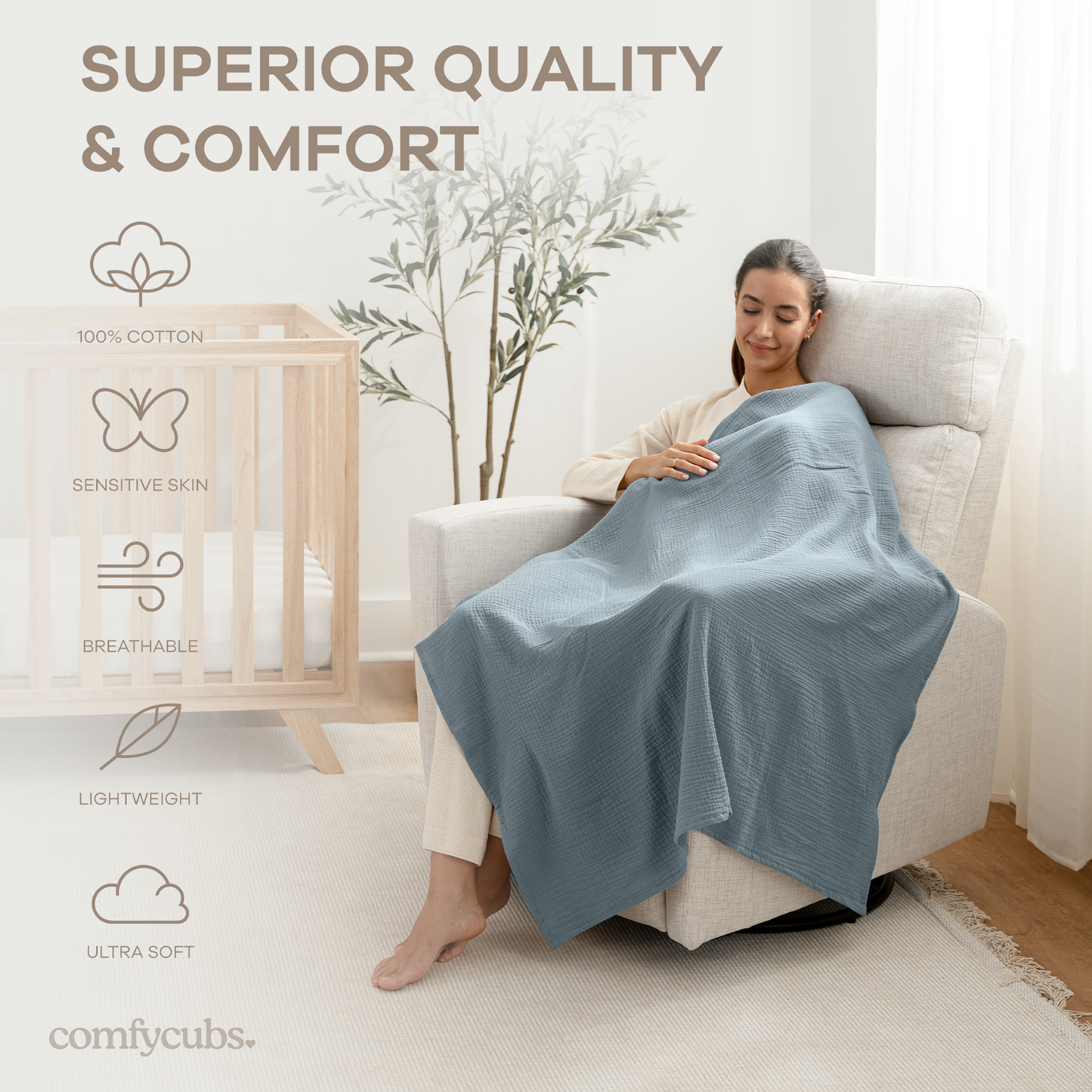 Muslin Swaddle Blanket