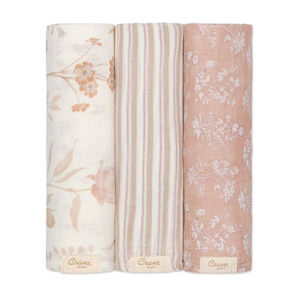 Muslin Swaddle Set - Violet