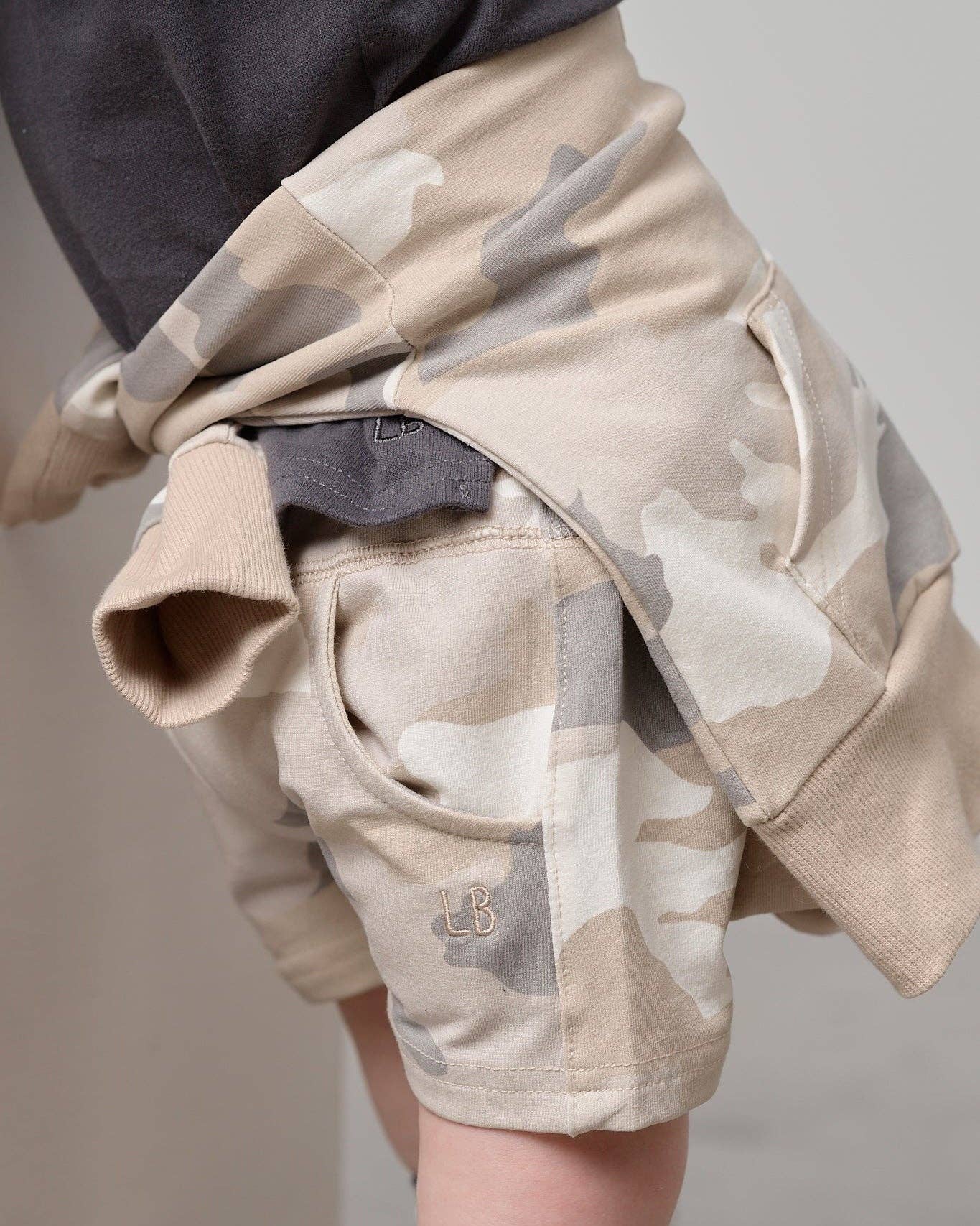 Harem Short - Faded Camo