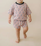 Shorts Set | Tan Bolts