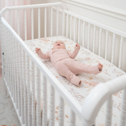 Fitted Crib Sheet - Violet