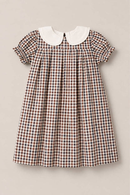 Mini Emery Dress in Chestnut