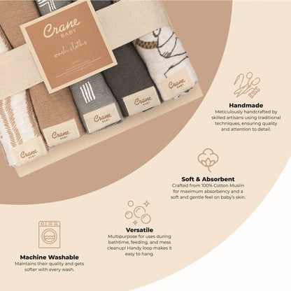 Wash Cloth Set - Ezra