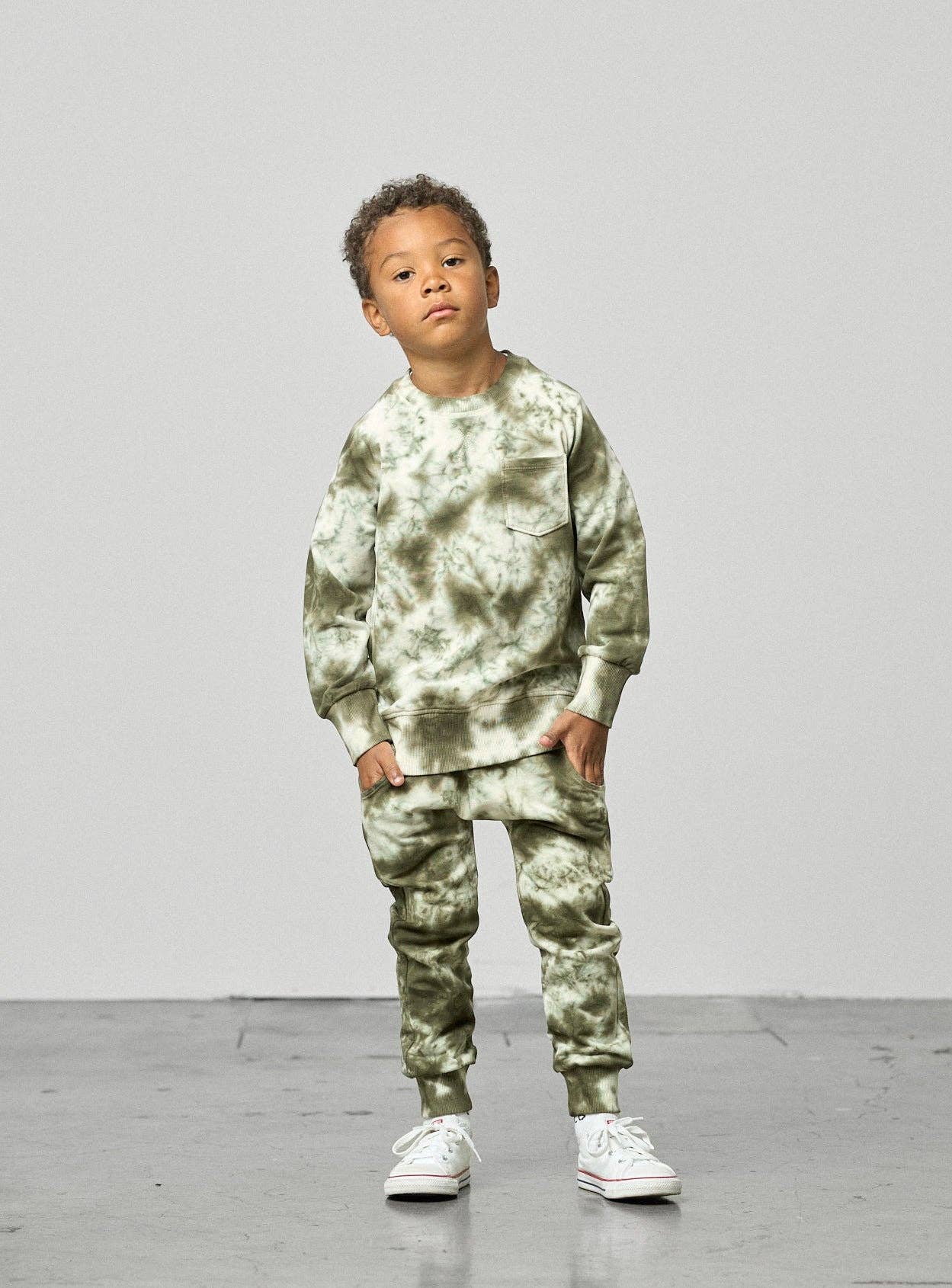 Marble Pullover - Hunter
