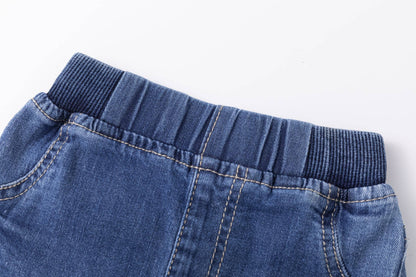 Dark Denim Shorts