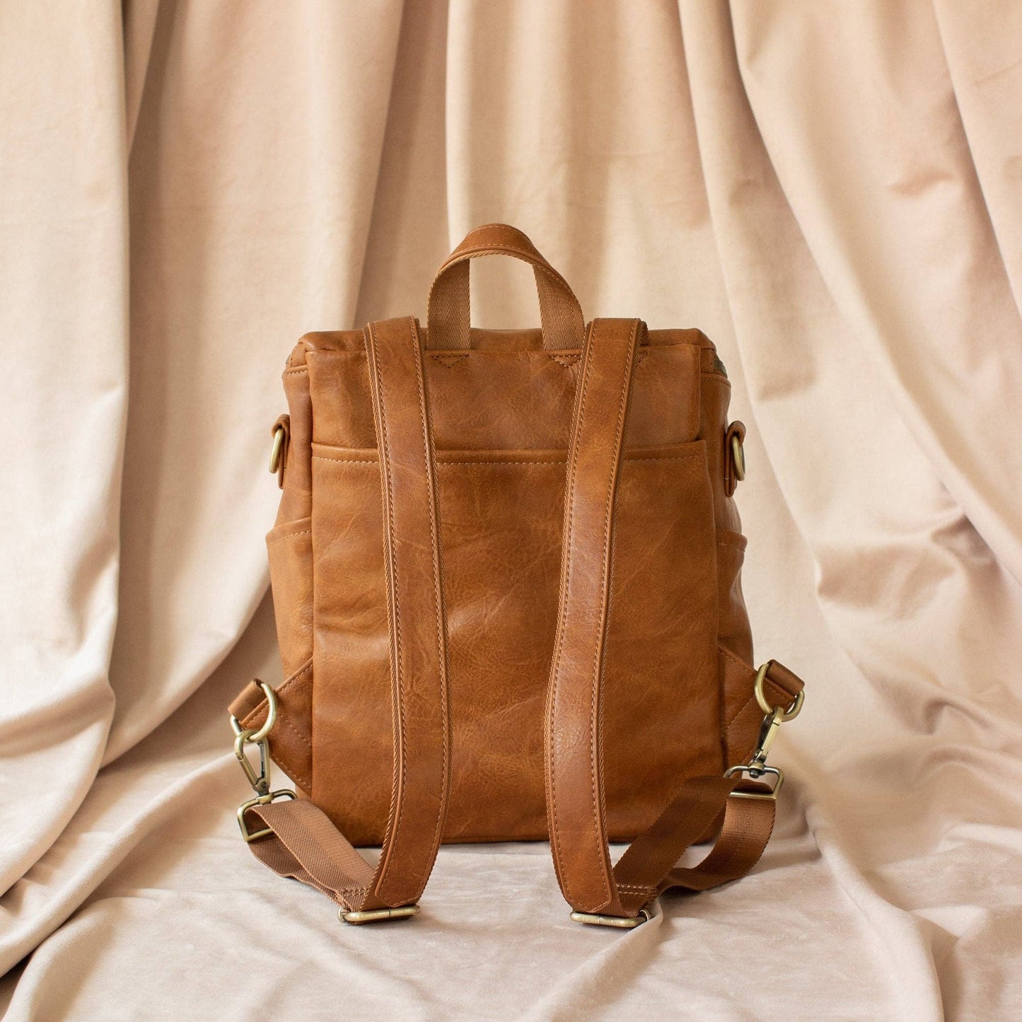 La Mère Vegan Leather Backpack Petite