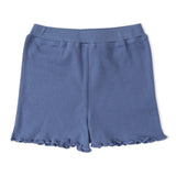 Organic Shorts Set - Blue Floral