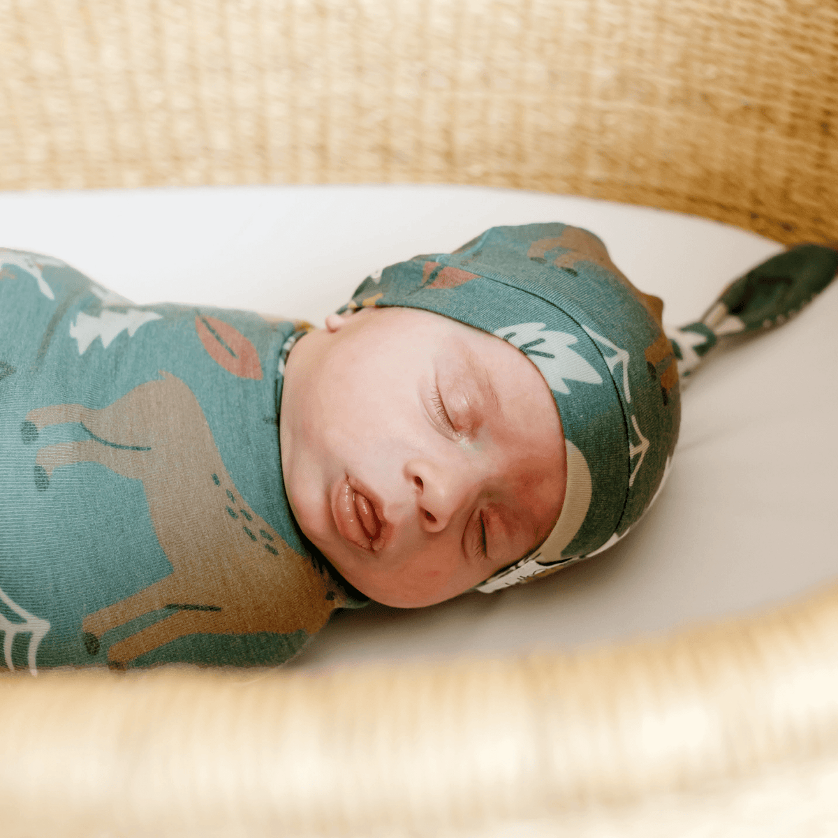 Knit Swaddle Blanket - Atwood