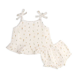 Viverano - Boho Floral Tie Set (Organic)