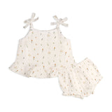 Viverano - Boho Floral Tie Set (Organic)