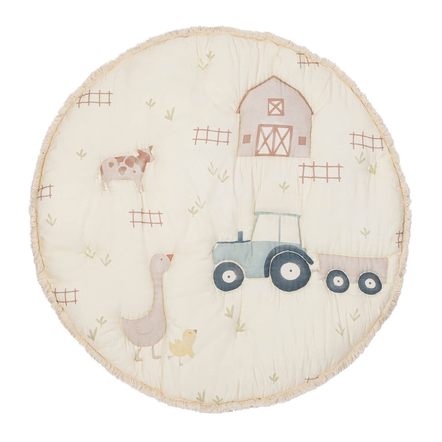 Quilted Play Mat - Farmhouse