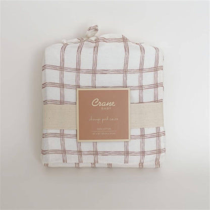 Changing Pad Cover - Charlie Plaid