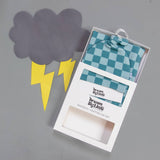 STORMY CHECK SWADDLE & BEANIE