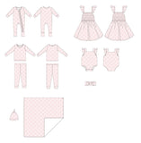 Bows | Bamboo Cross-Back Ruffle Romper