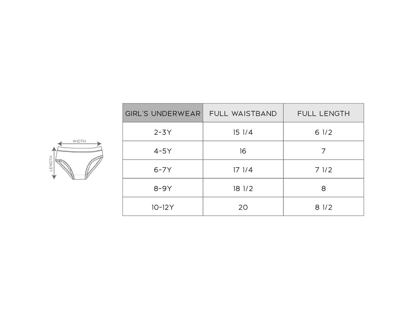 Girl's Bamboo Underwear: Mauve Solid
