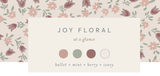 Organic Baby Afton Bodysuit - Joy Floral