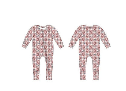 Cowgirl | Bamboo Zipper Pajamas