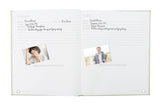 Linen Baby Memory Book and Ink Pad - Ivory
