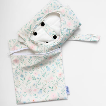 The Grayson Long Sleeve Bib - Wildflower Dreams