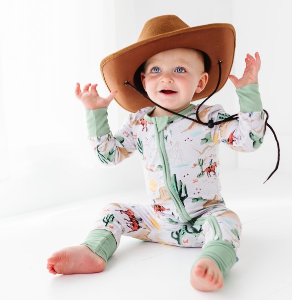 Bird & Bean® - Bamboo Pajamas - Billy Cowboy