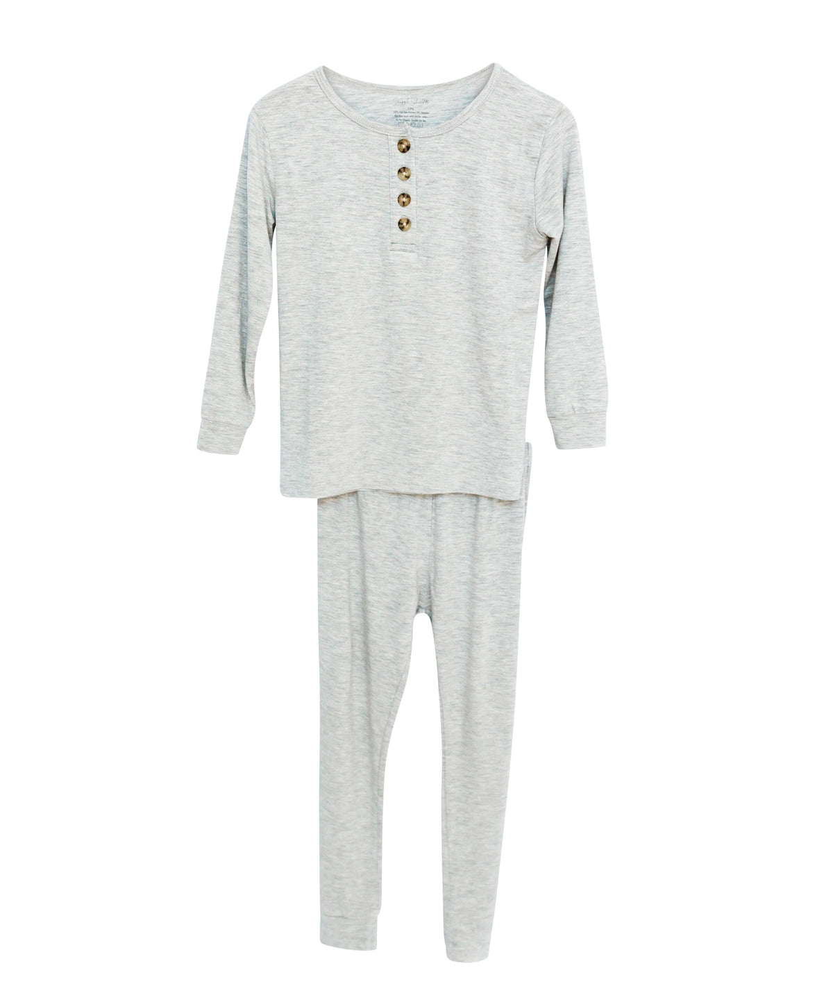 LUXE Bamboo 2pc Set LS - Gray