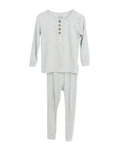 LUXE Bamboo 2pc Set LS - Gray