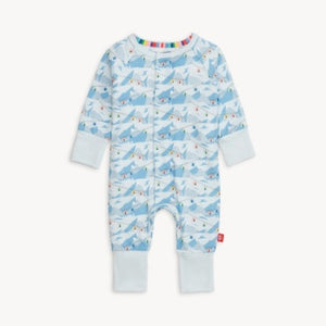 Blue Apres Chic Modal Conv Coverall