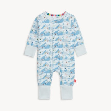 Blue Apres Chic Modal Conv Coverall
