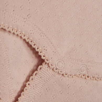 Fixoni - Pointelle Bodysuit - Rose