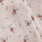En Fant - Pointelle Leggings - Rose Floral