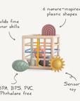 Mushie Elastic Shape Sorter