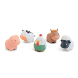Funny Farm 5 Piece Bath Toy Set