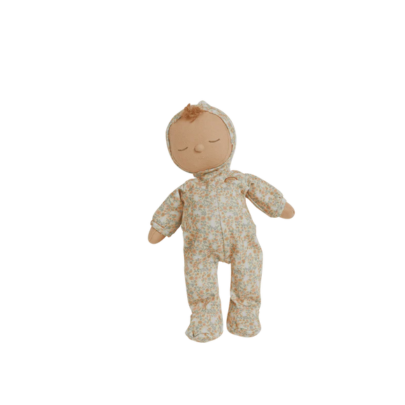 Dozy Dinkums - Custard - Garden Floral