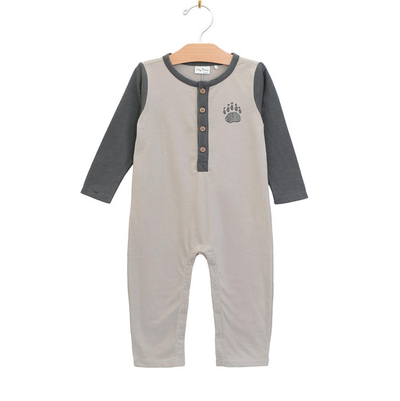 City Mouse Studio - Jersey Bear Paw Romper