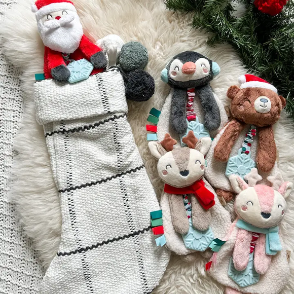 Holiday Itzy Lovey™ Plush + Teether Toy