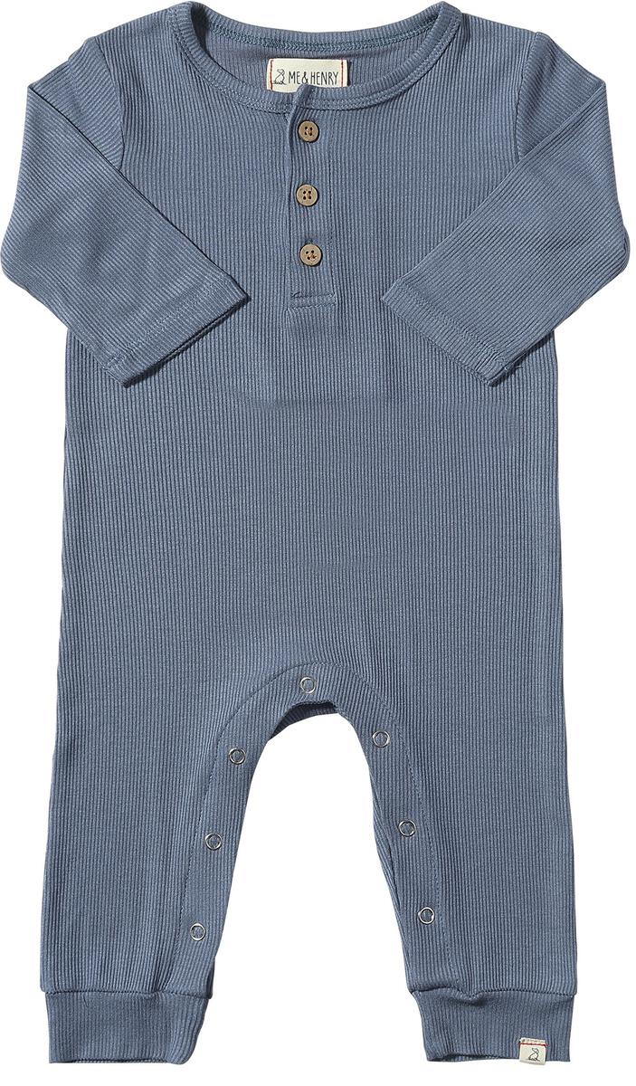Mason Ribbed Romper - Stone