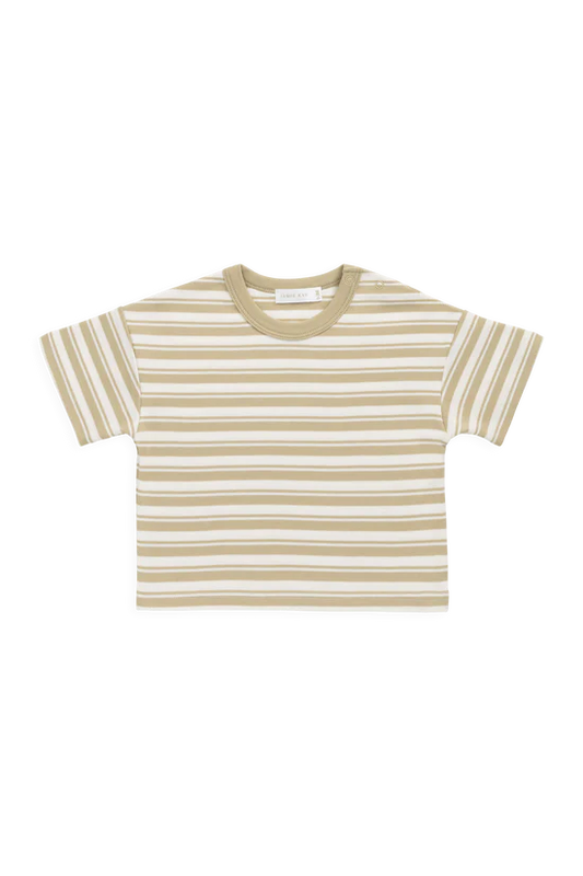 Wesley Tee - Hay Stripe